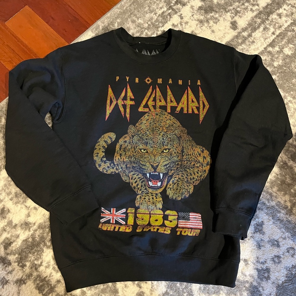 Womens Def Leppard Sweatshirt